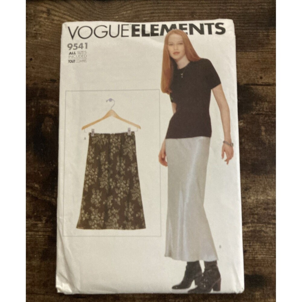 Vogue Pattern Very Easy Vogue Midi Skirts Uncut 9541 All Sizes